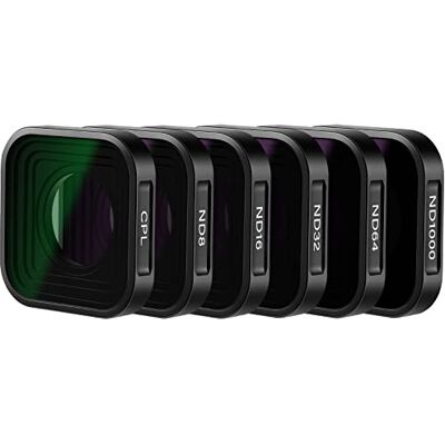 NEEWER ND filteruppsättning kompatibel med GoPro Hero 12 11 10 9 svart, 6-pack (CPL/ND8/ND16/ND32/ND64/ND1000) Hero 9 Hero 10 Hero 11 actionkamera tillbehör neutral densitet polarisator NEEWER ND filteruppsättning kompatibel med GoPro Hero 12 11 10 9 svart, 6-pack (CPL/ND8/ND16/ND32/ND64/ND1000) Hero 9 Hero 10 Hero 11 actionkamera tillbehör neutral densitet polarisator