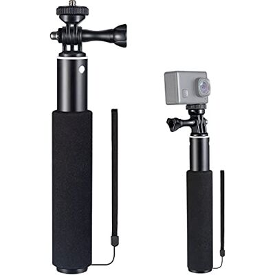 WOLFANG Action Cam Selfie Stick, stativ kompatibelt med actionkamera Gopro/DJI/Surfola/Apexcam WOLFANG Action Cam Selfie Stick, stativ kompatibelt med actionkamera Gopro/DJI/Surfola/Apexcam