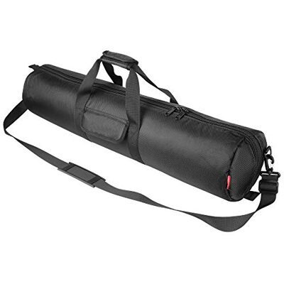 HEMMOTOP Bärväska med stativ slitstark med förvaringsväska och axelrem vadderad bärväska för lätta stativ, bomstativ och stativ, Svart, 31.5" Long, handhållen HEMMOTOP Bärväska med stativ slitstark med förvaringsväska och axelrem vadderad bärväska för lätta stativ, bomstativ och stativ, Svart, 31.5" Long, handhållen