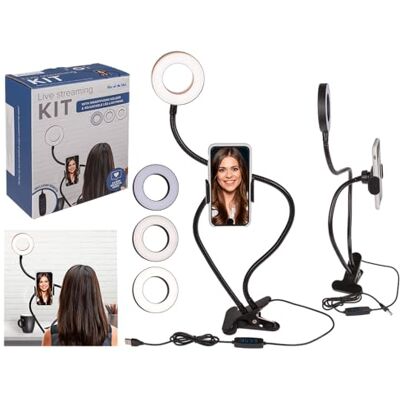 Out of the blue Live streaming KIT Lampa, Flerfärgad, 17,8 x 16,3 x 8,8 cm Out of the blue Live streaming KIT Lampa, Flerfärgad, 17,8 x 16,3 x 8,8 cm