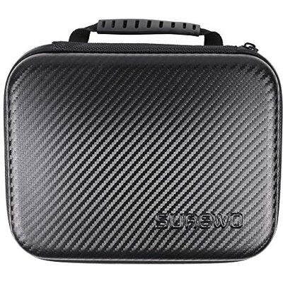 SUREWO vattentätt fodral för GoPro Hero kamera (2018)/6/5 svart, session 5/4, Hero 3 +, Akaso/Campark/YI Actionkamera och mer (medium) SUREWO vattentätt fodral för GoPro Hero kamera (2018)/6/5 svart, session 5/4, Hero 3 +, Akaso/Campark/YI Actionkamera och mer (medium)