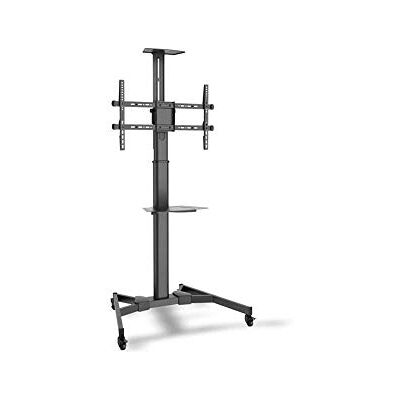 Digitus DA-90370 Samarbetsvagn/TV-presentationsvagn VESA max. 600x400 TV-apparater från 37-70 tum Med hylla för bärbara datorer/DVD-spelare 186 cm till 218 cm höjd Svart Digitus DA-90370 Samarbetsvagn/TV-presentationsvagn VESA max. 600x400 TV-apparater från 37-70 tum Med hylla för bärbara datorer/DVD-spelare 186 cm till 218 cm höjd Svart