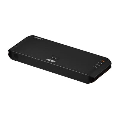 Aten Essentials VS4841-4-portars True 4K HDMI-omkopplare – nivå upp 4-strömsomkoppling i True 4K – tryck, njut direkt Aten Essentials VS4841-4-portars True 4K HDMI-omkopplare – nivå upp 4-strömsomkoppling i True 4K – tryck, njut direkt