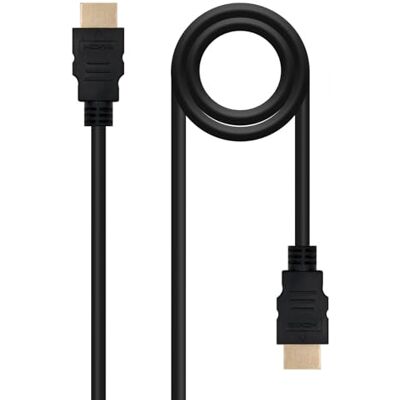 PRENDELUZ Certifierad 4K @ 60 Hz A/M-A/M svart 2 m HDMI 2.0-kabel perfekt för högupplöst video- och ljudströmning. PRENDELUZ Certifierad 4K @ 60 Hz A/M-A/M svart 2 m HDMI 2.0-kabel perfekt för högupplöst video- och ljudströmning.