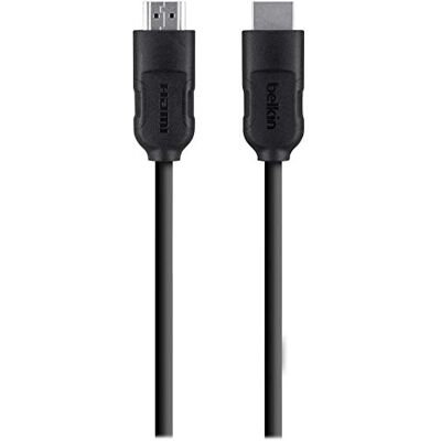 Belkin HDMI-kabel för Amazon Fire TV och andra HDMI-aktiverade enheter (4K-kompatibel), 7,6 m (25 fot) svart Belkin HDMI-kabel för Amazon Fire TV och andra HDMI-aktiverade enheter (4K-kompatibel), 7,6 m (25 fot) svart