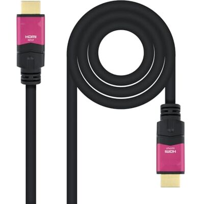 PRENDELUZ HDMI 2.0 kabel, 4K @ 60 Hz, A/A-A/M-repeater, svart, 15 m, perfekt för anslutning av HD-enheter och videoströmning. PRENDELUZ HDMI 2.0 kabel, 4K @ 60 Hz, A/A-A/M-repeater, svart, 15 m, perfekt för anslutning av HD-enheter och videoströmning.