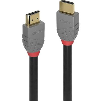 LINDY HDMI 2.1 Anthra Line 1 meter kabel med Ethernet, hög hastighet 4k @ 60Hz HDMI 2.1 10k@120Hz 3D 1080p HDCP 2,3 144Hz HDR, ARC, CEC, ATC TV OLED, PC, PS4, PS5, Xbox One, Blu-Ray, Soundbar LINDY HDMI 2.1 Anthra Line 1 meter kabel med Ethernet, hög hastighet 4k @ 60Hz HDMI 2.1 10k@120Hz 3D 1080p HDCP 2,3 144Hz HDR, ARC, CEC, ATC TV OLED, PC, PS4, PS5, Xbox One, Blu-Ray, Soundbar