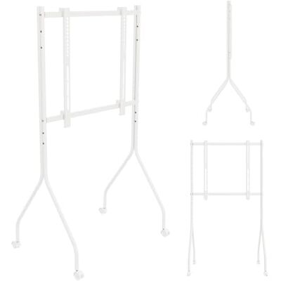 Maclean TV-stativ/vagn , på hjul, 37–80", max. belastning 50 kg, max. VESA 600x400, vit, MC-180 W Maclean TV-stativ/vagn , på hjul, 37–80", max. belastning 50 kg, max. VESA 600x400, vit, MC-180 W