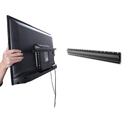 AENTGIU Steglös TV-väggfäste, robust gips TV-hållare för 26–55 tums platt-tv, ingen bult, borrning, inget ankare, enkel installation med all hårdvara ingår AENTGIU Steglös TV-väggfäste, robust gips TV-hållare för 26–55 tums platt-tv, ingen bult, borrning, inget ankare, enkel installation med all hårdvara ingår