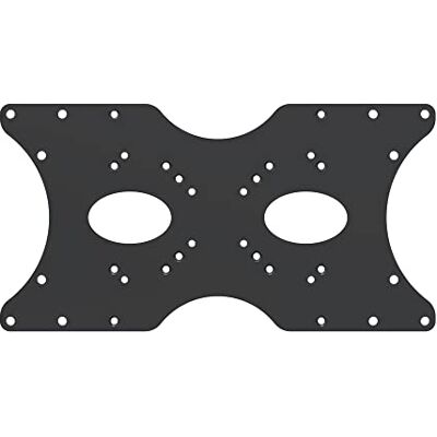 conecto VESA-adapter, adapterplatta, universellt lämplig, VESA 50 x 50 till 400 x 200, 1 del, svart conecto VESA-adapter, adapterplatta, universellt lämplig, VESA 50 x 50 till 400 x 200, 1 del, svart