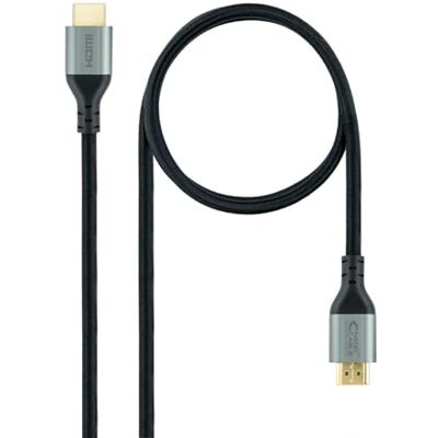 Levitantes HDMI kabel 2.1 certifierad ultra hs-kabel, hane till hane, 2 m, hög hastighet, idealisk för 4K och 8K-video, svart, hållbar och flexibel.* Levitantes HDMI kabel 2.1 certifierad ultra hs-kabel, hane till hane, 2 m, hög hastighet, idealisk för 4K och 8K-video, svart, hållbar och flexibel.*
