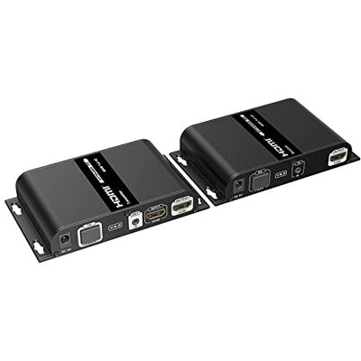 PremiumCord Optisk HDMI-förlängare upp till 40 km, upplösning Full HD 1080p, 150 Mbit/s, HDMI 1.3, metallhölje, svart färg PremiumCord Optisk HDMI-förlängare upp till 40 km, upplösning Full HD 1080p, 150 Mbit/s, HDMI 1.3, metallhölje, svart färg