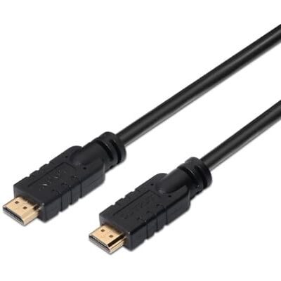VoltShine HDMI V2.0 Premium 30 m hög hastighet typ A/M-kabel, perfekt för anslutning av multimedieenheter och HD-video. VoltShine HDMI V2.0 Premium 30 m hög hastighet typ A/M-kabel, perfekt för anslutning av multimedieenheter och HD-video.