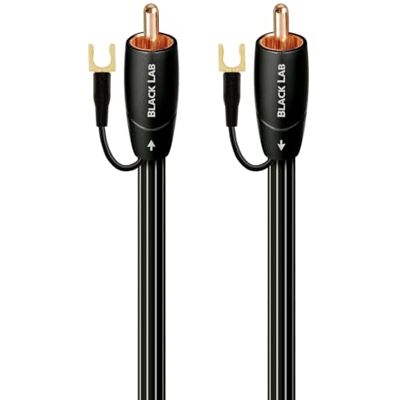 AudioQuest 3 m Black Lab Cinch-kabel, svart – ljudkabel (Cinch, RCA, koppar, 3 m) AudioQuest 3 m Black Lab Cinch-kabel, svart – ljudkabel (Cinch, RCA, koppar, 3 m)