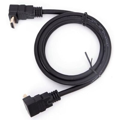 Glowster HDMI-kabel, 1 m, svart Glowster HDMI-kabel, 1 m, svart