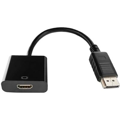 Glowster Högkvalitativ DisplayPort (M) till HDMI (H) adapter, stöd för ljud och video, perfekt för anslutning av enheter till skärmar och TV-apparater. Glowster Högkvalitativ DisplayPort (M) till HDMI (H) adapter, stöd för ljud och video, perfekt för anslutning av enheter till skärmar och TV-apparater.