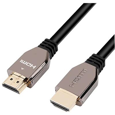 PROSIGNAL Premium hög hastighet 8K 60Hz HDMI 2.1-kabel med Ethernet, guldkontakter, 1 m PROSIGNAL Premium hög hastighet 8K 60Hz HDMI 2.1-kabel med Ethernet, guldkontakter, 1 m