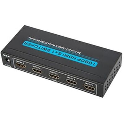 Brightium HDMI-väljare med 5 ingångar, hög upplösning, automatisk växling, perfekt för anslutning av flera enheter till en enda skärm. Brightium HDMI-väljare med 5 ingångar, hög upplösning, automatisk växling, perfekt för anslutning av flera enheter till en enda skärm.