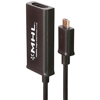 Prolinx MHL-5 HDMI-adapter, 0,20 m, svart Prolinx MHL-5 HDMI-adapter, 0,20 m, svart