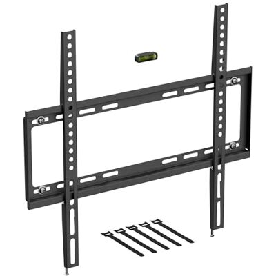D-line TV-väggfäste för TV-apparater på 32-70 tum, ultralåg profil, TV-fäste med vattennivå, smal platt till vägg TV-montering – VESA 200 x 200 mm – 400 x 400 mm, rymmer upp till 60 kg D-line TV-väggfäste för TV-apparater på 32-70 tum, ultralåg profil, TV-fäste med vattennivå, smal platt till vägg TV-montering – VESA 200 x 200 mm – 400 x 400 mm, rymmer upp till 60 kg