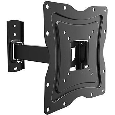 RICOO TV-TV-väggmonterbar vridbar och tiltbar universell 30-55 tum (76-140 cm) S1222 upp till 30 kg för platt böjd LCD OLED VESA 75x75-200x200 RICOO TV-TV-väggmonterbar vridbar och tiltbar universell 30-55 tum (76-140 cm) S1222 upp till 30 kg för platt böjd LCD OLED VESA 75x75-200x200