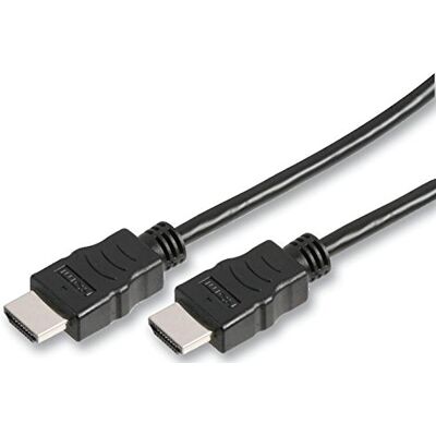 PROSIGNAL Pro Signal PSG03539 hög hastighet 4K UHD HDMI bly, hane till hane, 3 m, svart PROSIGNAL Pro Signal PSG03539 hög hastighet 4K UHD HDMI bly, hane till hane, 3 m, svart