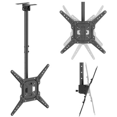 Maclean Takfäste/takhängare för TV från , max. belastning 35 kg, 23–55 tum, max. VESA 400x400, MC-174 Lutning, 180° vridbar, justerbar höjd, VESA Max 400 x 400, lämplig för lutande tak Maclean Takfäste/takhängare för TV från , max. belastning 35 kg, 23–55 tum, max. VESA 400x400, MC-174 Lutning, 180° vridbar, justerbar höjd, VESA Max 400 x 400, lämplig för lutande tak