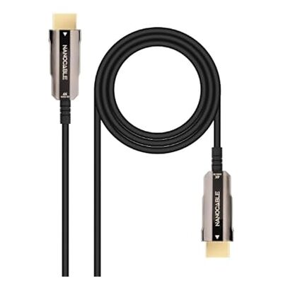 Watio Wave hdmi-kabel höghastighetskabel v2.0 10 meter lång, 4K-kompatibel, A/M till A/M-kontakter, perfekt för HD-video- och ljudöverföring.* #* Watio Wave hdmi-kabel höghastighetskabel v2.0 10 meter lång, 4K-kompatibel, A/M till A/M-kontakter, perfekt för HD-video- och ljudöverföring.* #*