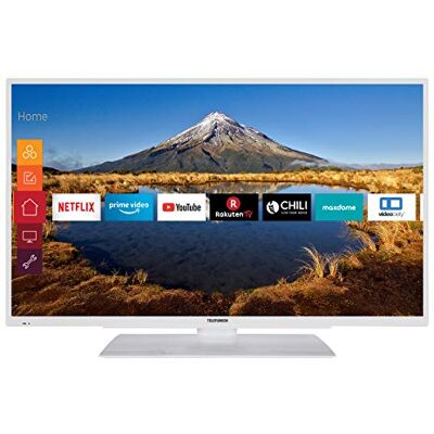TELEFUNKEN XF43G511-W 109 cm (43 tum) TV-apparat (Full HD, Triple Tuner, Smart TV, Prime Video) TELEFUNKEN XF43G511-W 109 cm (43 tum) TV-apparat (Full HD, Triple Tuner, Smart TV, Prime Video)