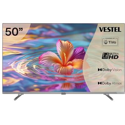 Vestel TiVo 50UT9840 50 tum 4K UHD Smart TV med Dolby Vision HDR och trippel LED-tuner svart Vestel TiVo 50UT9840 50 tum 4K UHD Smart TV med Dolby Vision HDR och trippel LED-tuner svart