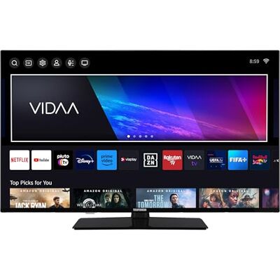 TELEFUNKEN VIDAA XU50VP750M Smart TV 50 tum 4K UHD, HDR med Dolby Vision, trippel tuner 6 månader HD+ med LED, svart TELEFUNKEN VIDAA XU50VP750M Smart TV 50 tum 4K UHD, HDR med Dolby Vision, trippel tuner 6 månader HD+ med LED, svart
