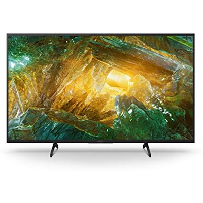 Sony KD-49XH8096 Bravia 123 cm (49 tum) TV-apparat (Android TV, LED, 4K Ultra HD (UHD), High Dynamic Range (HDR), smart TV, Röststyrning, 2020 modell) Svart Sony KD-49XH8096 Bravia 123 cm (49 tum) TV-apparat (Android TV, LED, 4K Ultra HD (UHD), High Dynamic Range (HDR), smart TV, Röststyrning, 2020 modell) Svart