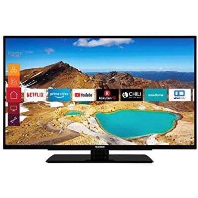 TELEFUNKEN XU40G521 102 cm (40 tum) TV-apparat (4K Ultra HD, HDR10, Triple Tuner, Smart TV, Prime Video) TELEFUNKEN XU40G521 102 cm (40 tum) TV-apparat (4K Ultra HD, HDR10, Triple Tuner, Smart TV, Prime Video)