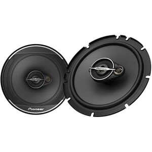 Pioneer TS-A1671F 16,5 cm 3-vägs koaxialhögtalarset med 2 högtalare (max 320W vardera,70W sinus), kraftfullt ljud, hög verkningsgrad, 48mm installationsdjup, 144mm installationsutskärning, med galler