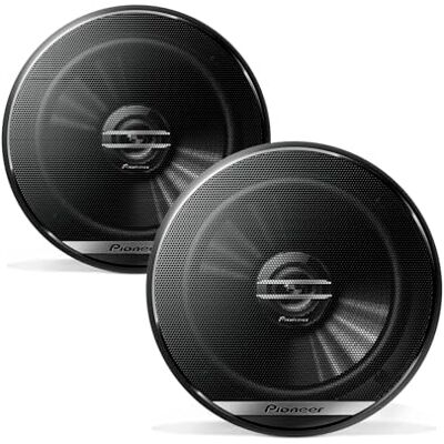 Pioneer G-Series TS-G1620F 6,5 tum 2-vägs högtalare (par) – 300 W Max, balanserat ljud + slät diskant, bra lagerutbyte, högeffektiv högtalare designad för OEM-ström Pioneer G-Series TS-G1620F 6,5 tum 2-vägs högtalare (par) – 300 W Max, balanserat ljud + slät diskant, bra lagerutbyte, högeffektiv högtalare designad för OEM-ström