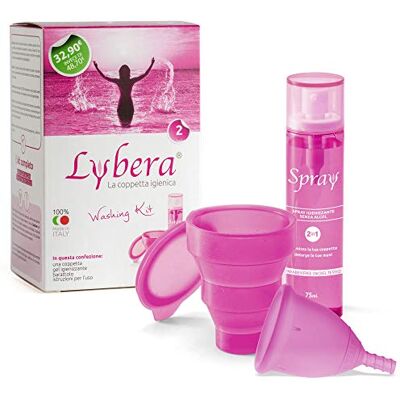 Lybera Tvättset - Menstruationskoppvårdsset Lybera Tvättset - Menstruationskoppvårdsset