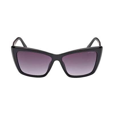 GUESS GU0009801B55 dam UV-skyddade injicerade solglasögon solglasögon glänsande svart, 55 mm, Glänsande svart, 55MM GUESS GU0009801B55 dam UV-skyddade injicerade solglasögon solglasögon glänsande svart, 55 mm, Glänsande svart, 55MM