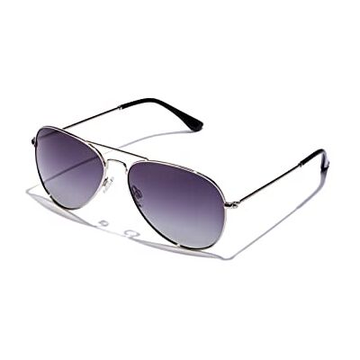 HAWKERS Hawk Glasögon Unisex-Vuxen, Grå polariserad · Silver Ct, Taglia unica HAWKERS Hawk Glasögon Unisex-Vuxen, Grå polariserad · Silver Ct, Taglia unica