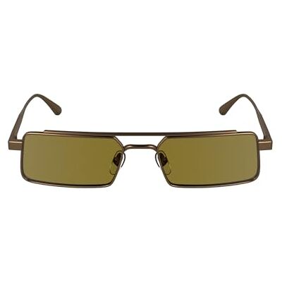 Calvin Unisex vuxna solglasögon CK24111S matt bärnstensguld med fast ljus guldring lins, Matt Amber Gold, 55 Calvin Unisex vuxna solglasögon CK24111S matt bärnstensguld med fast ljus guldring lins, Matt Amber Gold, 55