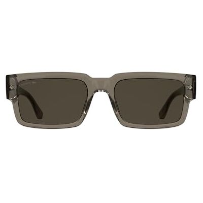 Lacoste unisex vuxen solglasögon L6082S – transparent brun med solid ljusbrun lins Lacoste unisex vuxen solglasögon L6082S – transparent brun med solid ljusbrun lins