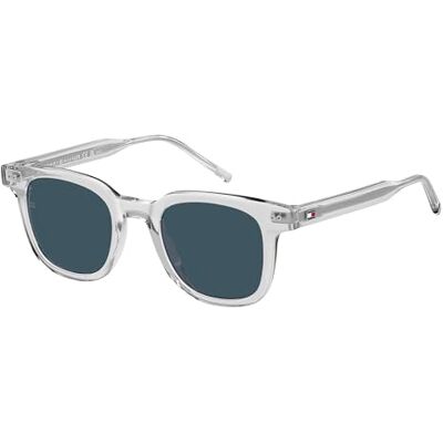 Tommy Hilfiger Solglasögon TH 2126/S Transparent White Blue/Blue 48/22/150 Herr Tommy Hilfiger Solglasögon TH 2126/S Transparent White Blue/Blue 48/22/150 Herr