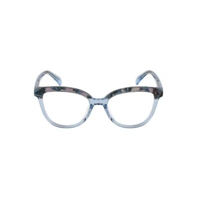 TOUS Dam Eyeglass Frame Vtob93v Shiny 50/17/135 solglasögon, glänsande Transp.Azure, Glänsande transp.azure, 50/17/135 TOUS Dam Eyeglass Frame Vtob93v Shiny 50/17/135 solglasögon, glänsande Transp.Azure, Glänsande transp.azure, 50/17/135