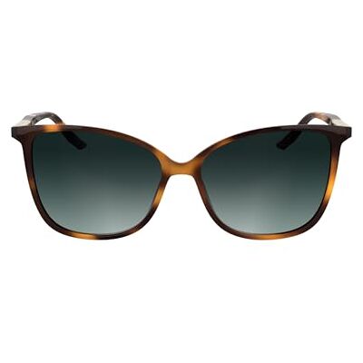 Calvin solglasögon för kvinnor CK25504S – Havanna med gradient bensinlins, Havanna, en storlek Calvin solglasögon för kvinnor CK25504S – Havanna med gradient bensinlins, Havanna, en storlek