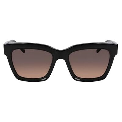 DKNY kvinnors DK551S solglasögon, svart, en storlek, Svart, one size DKNY kvinnors DK551S solglasögon, svart, en storlek, Svart, one size