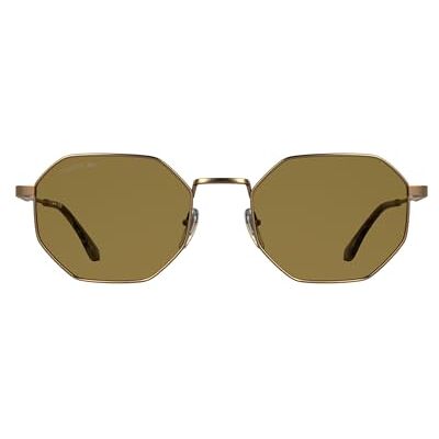 Lacoste unisex vuxen solglasögon L280S – matt bärnstensguld med solid brun lins Lacoste unisex vuxen solglasögon L280S – matt bärnstensguld med solid brun lins