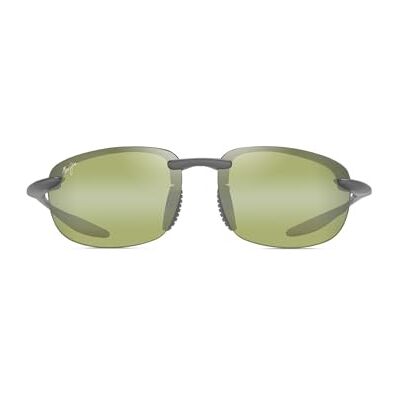 Maui Jim HTP Ho'OKIPA Ultra Metal Matte Grey Gafas, 63-15-140 unisex vuxen Maui Jim HTP Ho'OKIPA Ultra Metal Matte Grey Gafas, 63-15-140 unisex vuxen