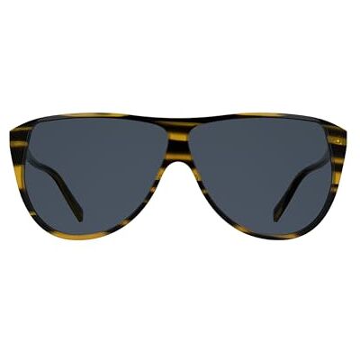 KARL LAGERFELD Unisex vuxen solglasögon KL6227S – randig svart med grå lins KARL LAGERFELD Unisex vuxen solglasögon KL6227S – randig svart med grå lins