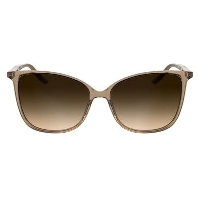 Calvin Women's Sunglasses CK25504S Transparent Brick with Gradient Brown Lins, Transparent tegel, One size Calvin Women's Sunglasses CK25504S Transparent Brick with Gradient Brown Lins, Transparent tegel, One size