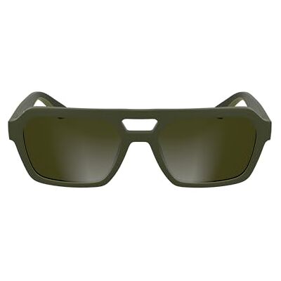 Calvin för män solglasögon CKJ25603S matt kaki med fast khaki-lins, Matt Kaki, One size Calvin för män solglasögon CKJ25603S matt kaki med fast khaki-lins, Matt Kaki, One size