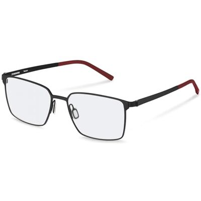 Rodenstock R7178 glasögon, svart, röd, normal unisex vuxen Rodenstock R7178 glasögon, svart, röd, normal unisex vuxen